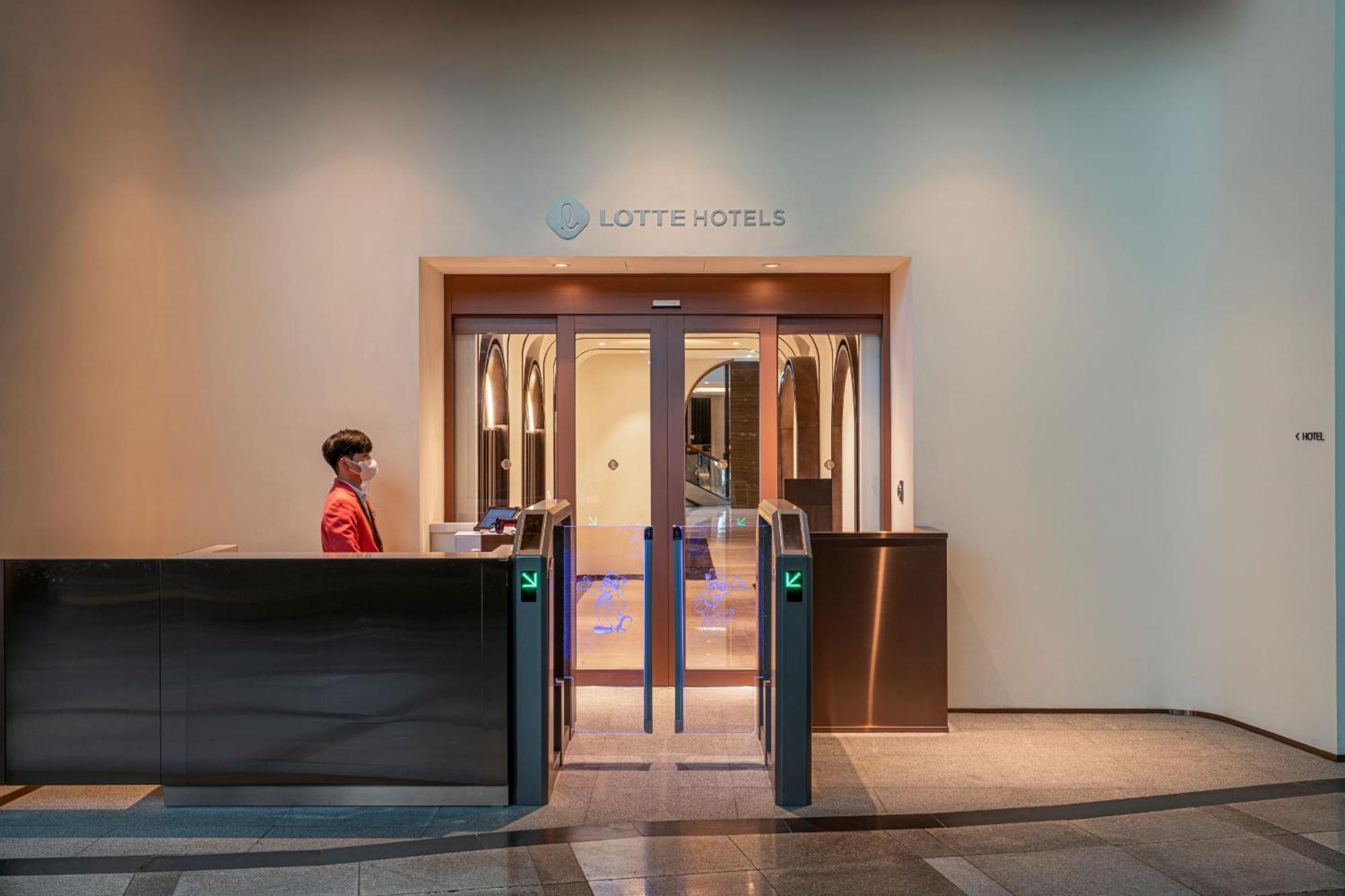 Lotte Hotel World Seoel Buitenkant foto